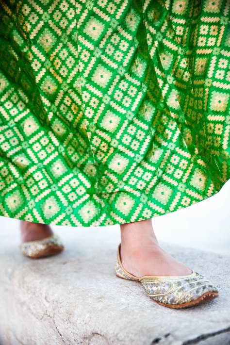 Eid Look: Benarasi Brocade Skirt & Sh